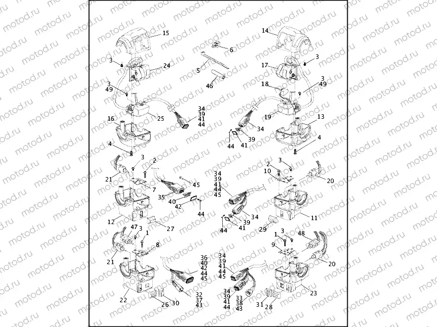 HANDLEBAR SWITCHES (2 OF 2)