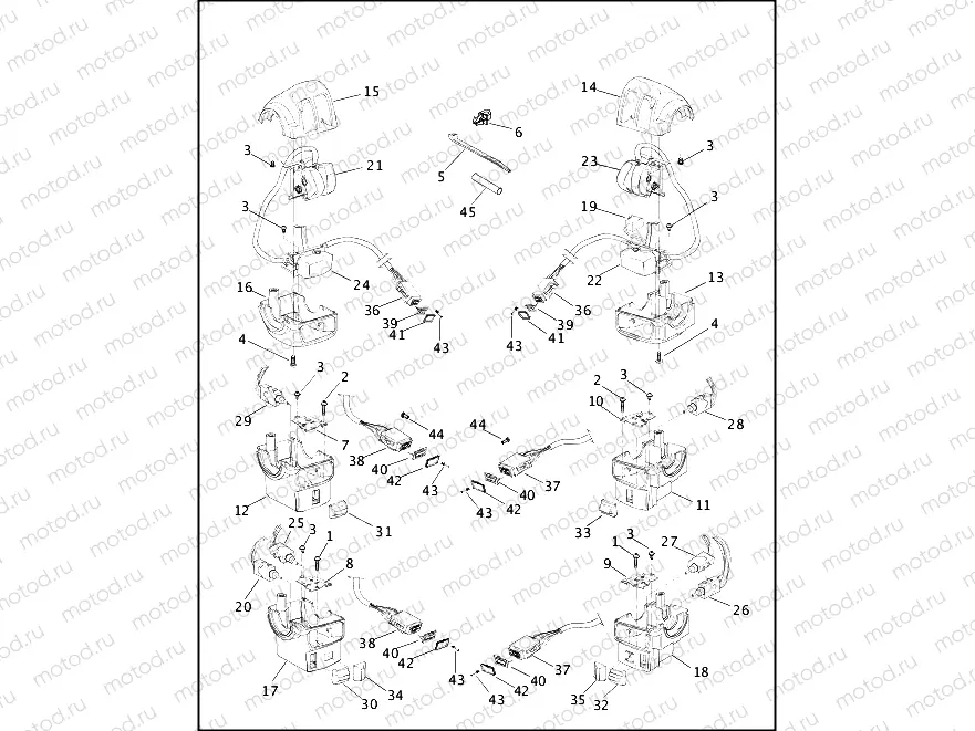 HANDLEBAR SWITCHES (2 OF 2)