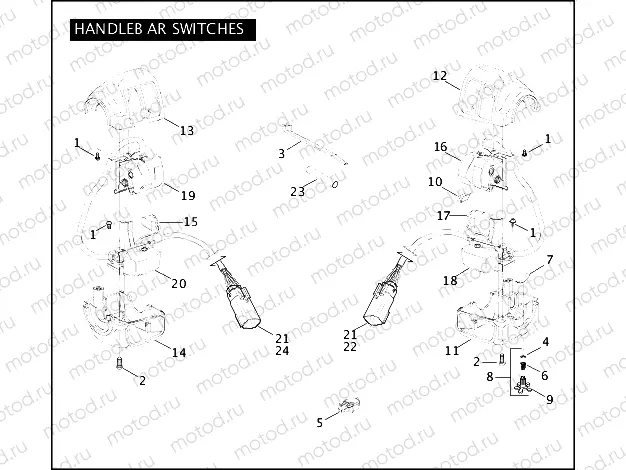 HANDLEBAR SWITCHES