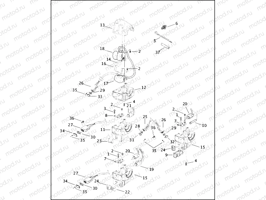 HANDLEBAR SWITCHES - RIGHT