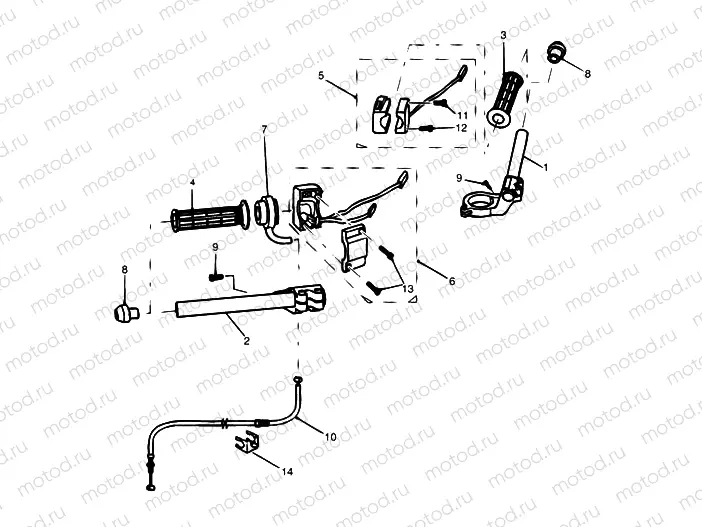 Handlebars & Switches Low