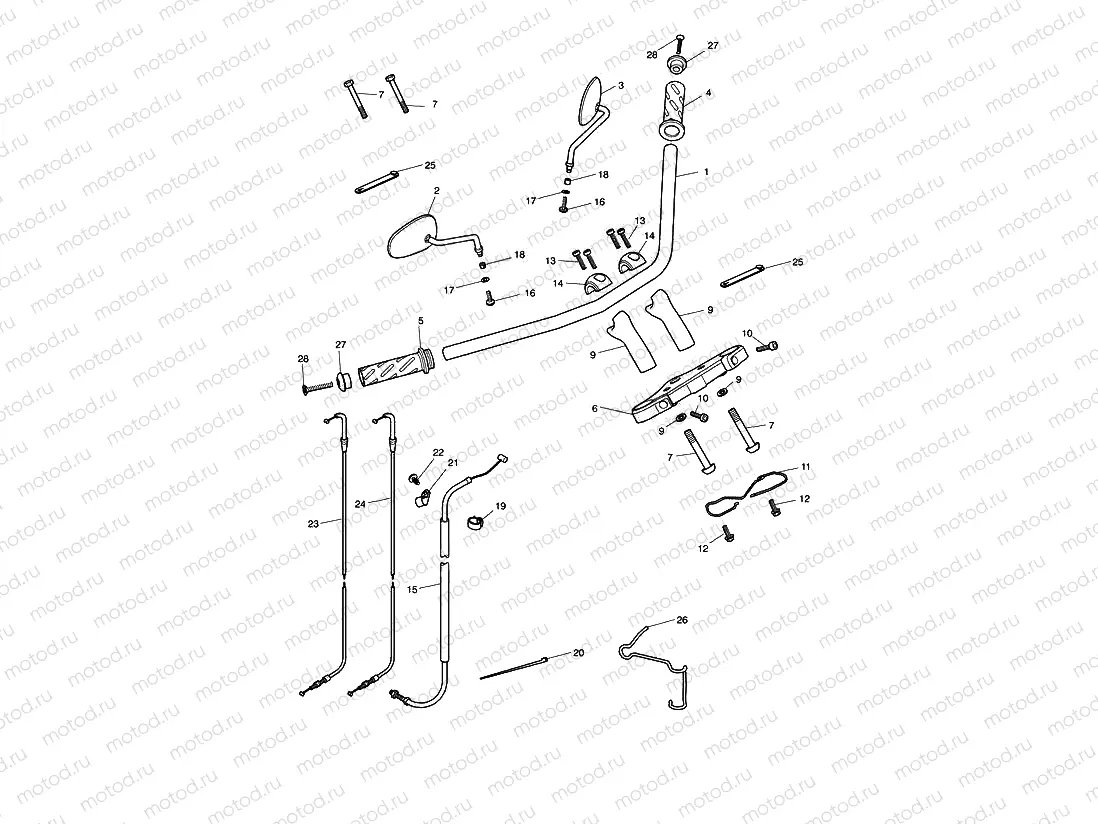 Handlebars, Top Yoke 469051