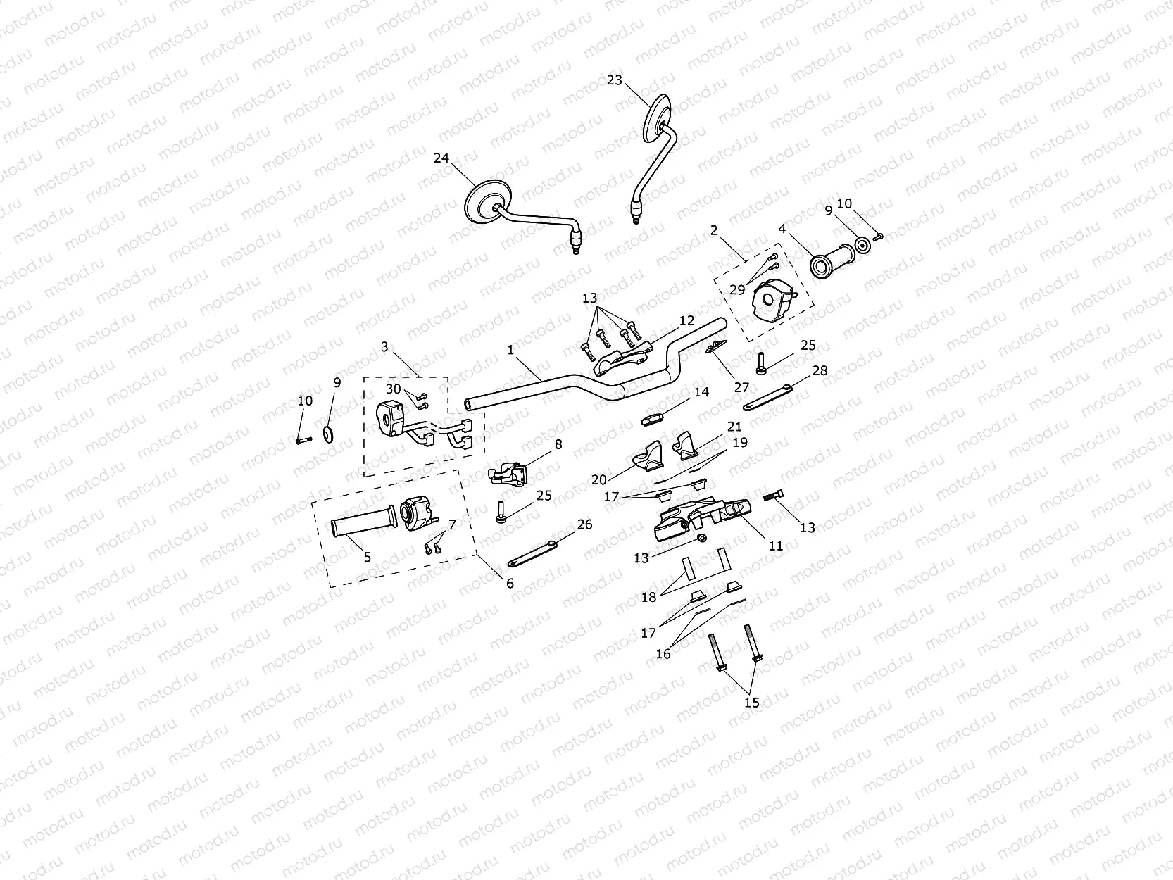 Handlebars, Top Yoke 914972