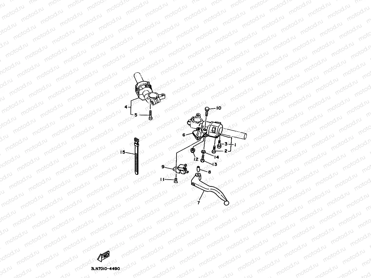 Handlewattsch. Lever 2 (3 LN3, 5, 6, 7)