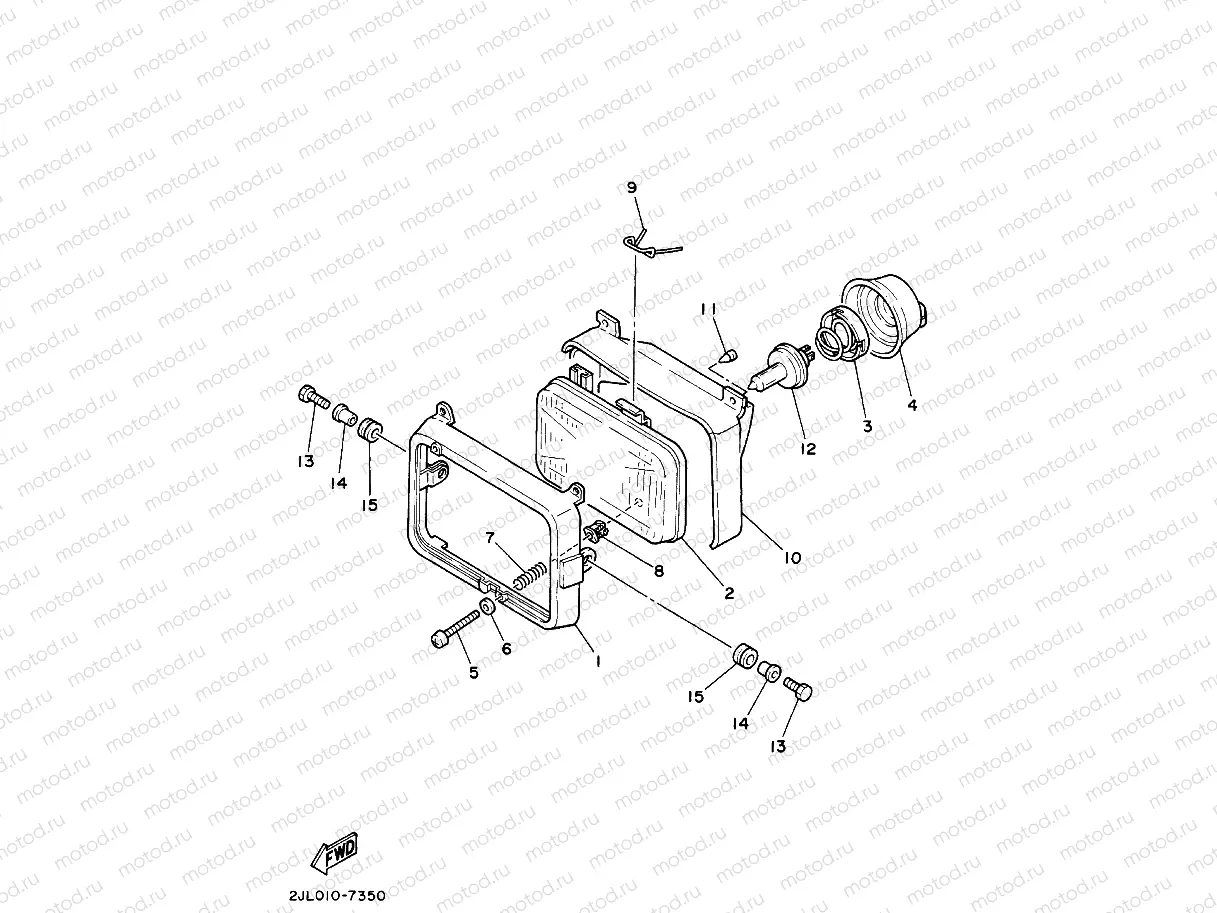 Headed Light 1 (2JL / 4CS1, 2, 3, 5)