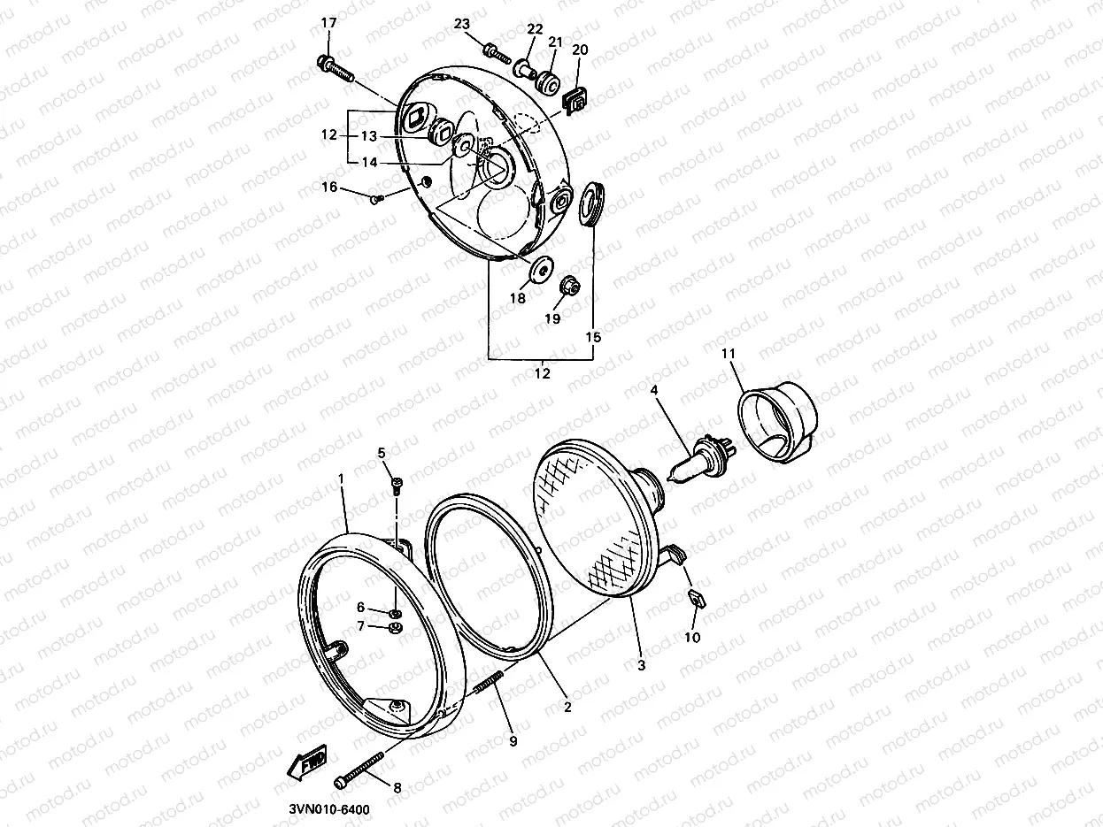 Headed Light. 2 (3 VN5)