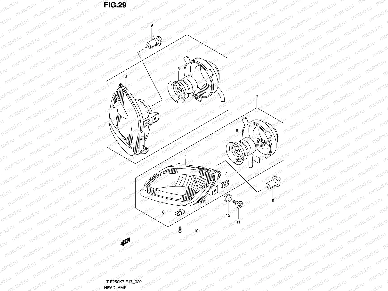 HEADLAMP (E17,E24)