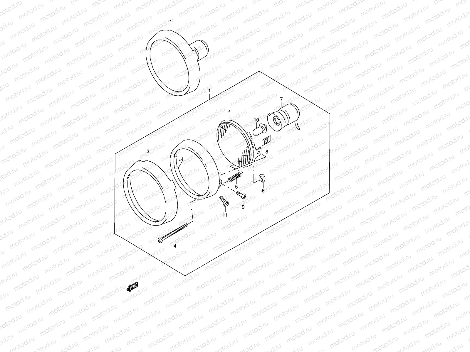 HEADLAMP (MODEL K1/K2)