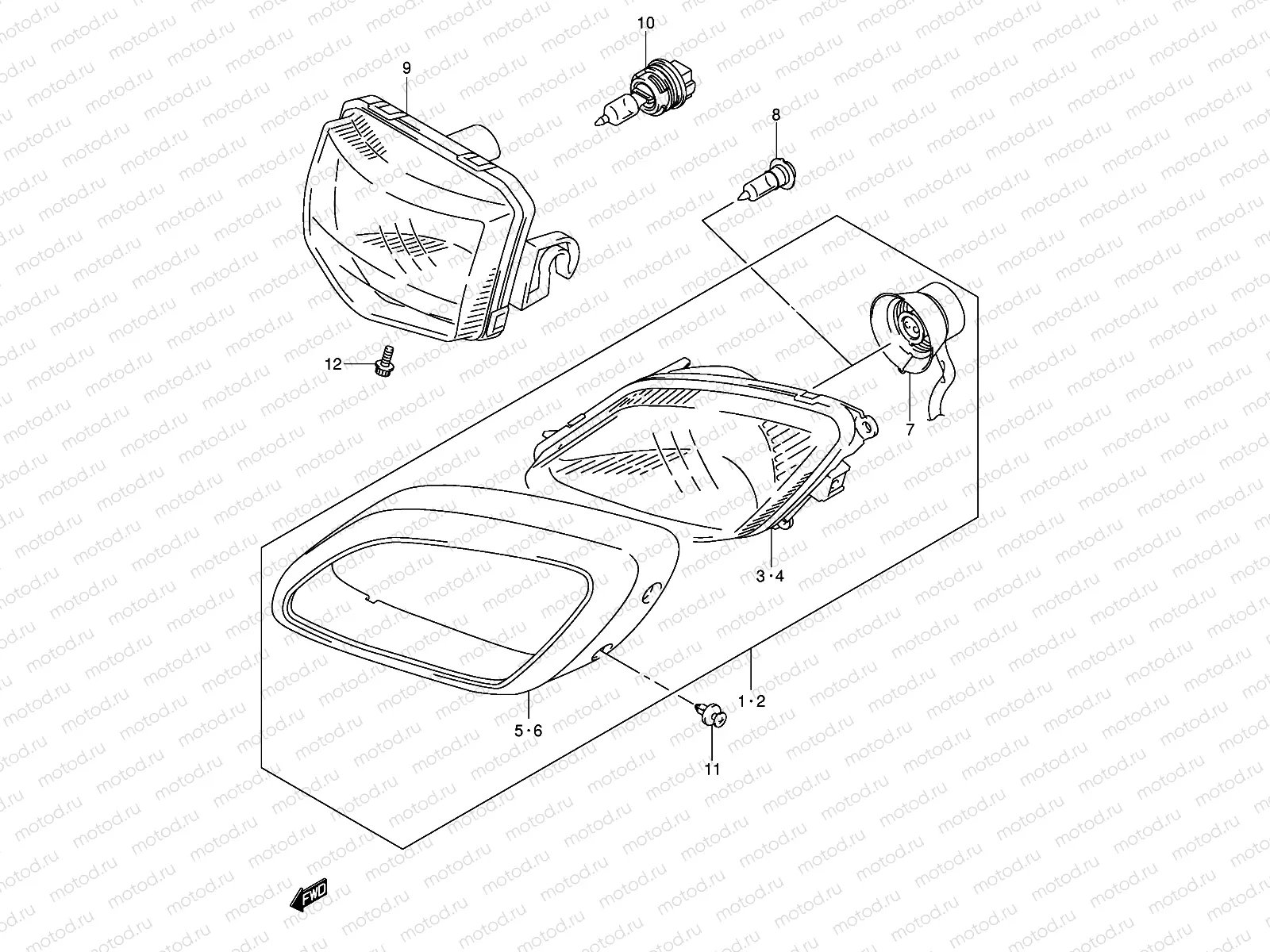 HEADLAMP (MODEL K5)