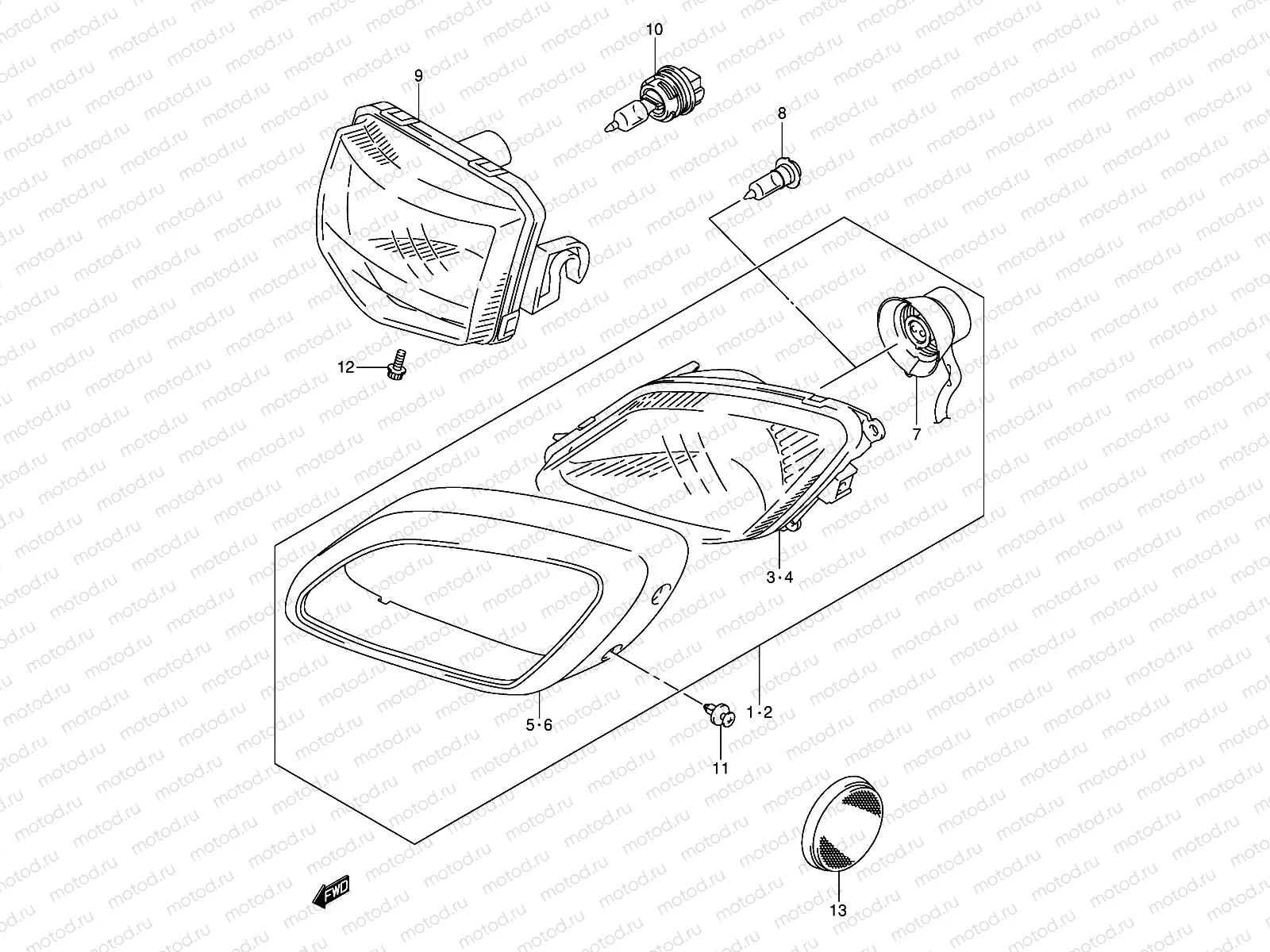 HEADLAMP (MODEL K5)