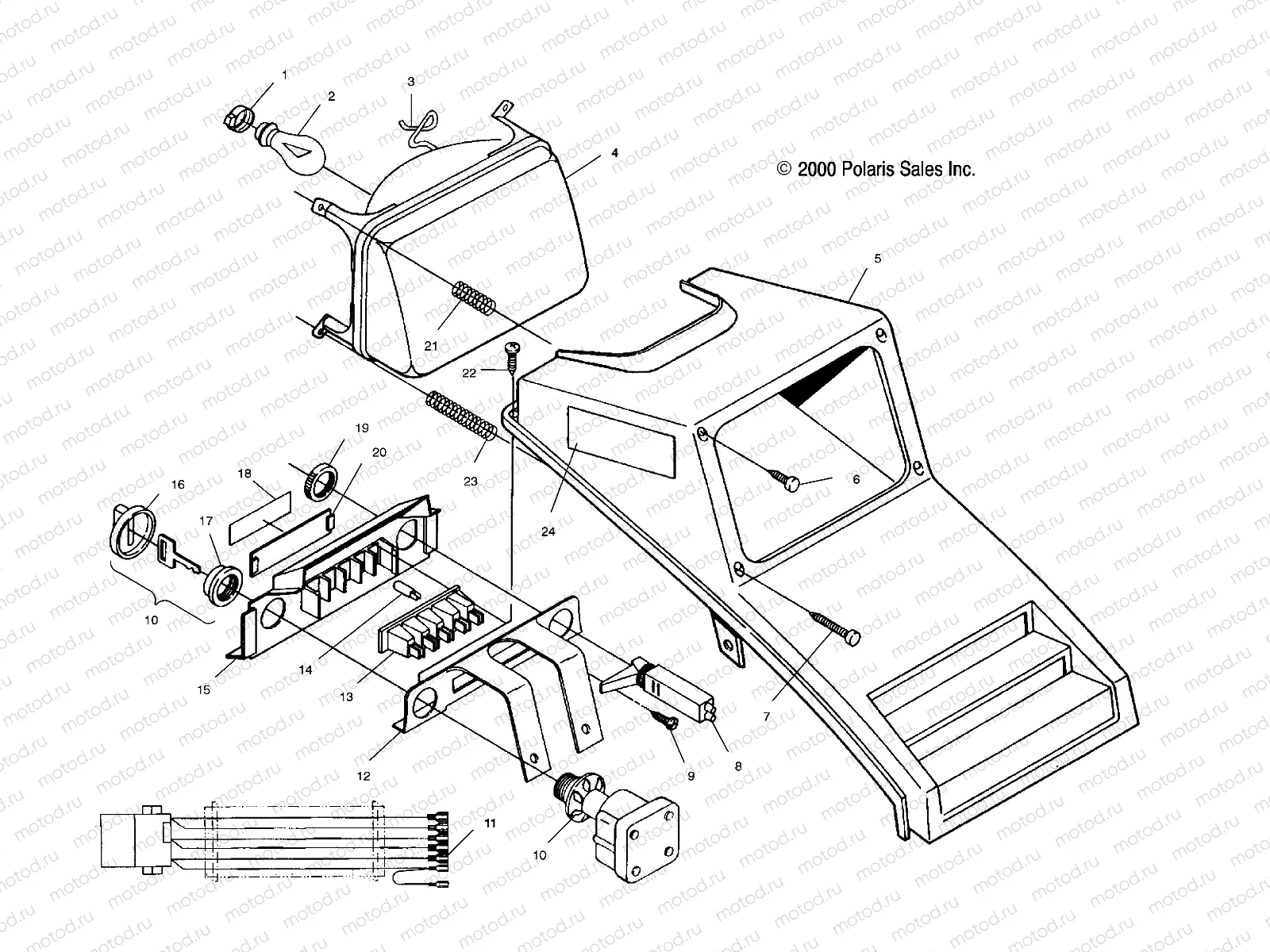 HEADLIGHT - A00AA32AA (4949914991A012) | HEADLIGHT - A00AA32AA (4949914991A012)