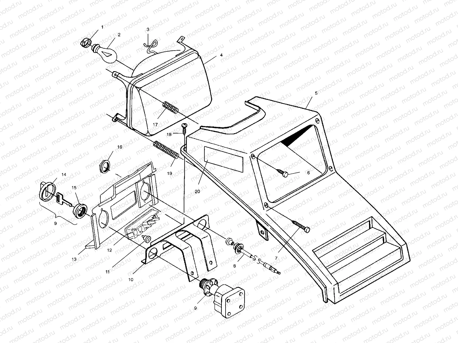 HEADLIGHT - A01AA32AA (4963816381A010) | HEADLIGHT - A01AA32AA (4963816381A010)