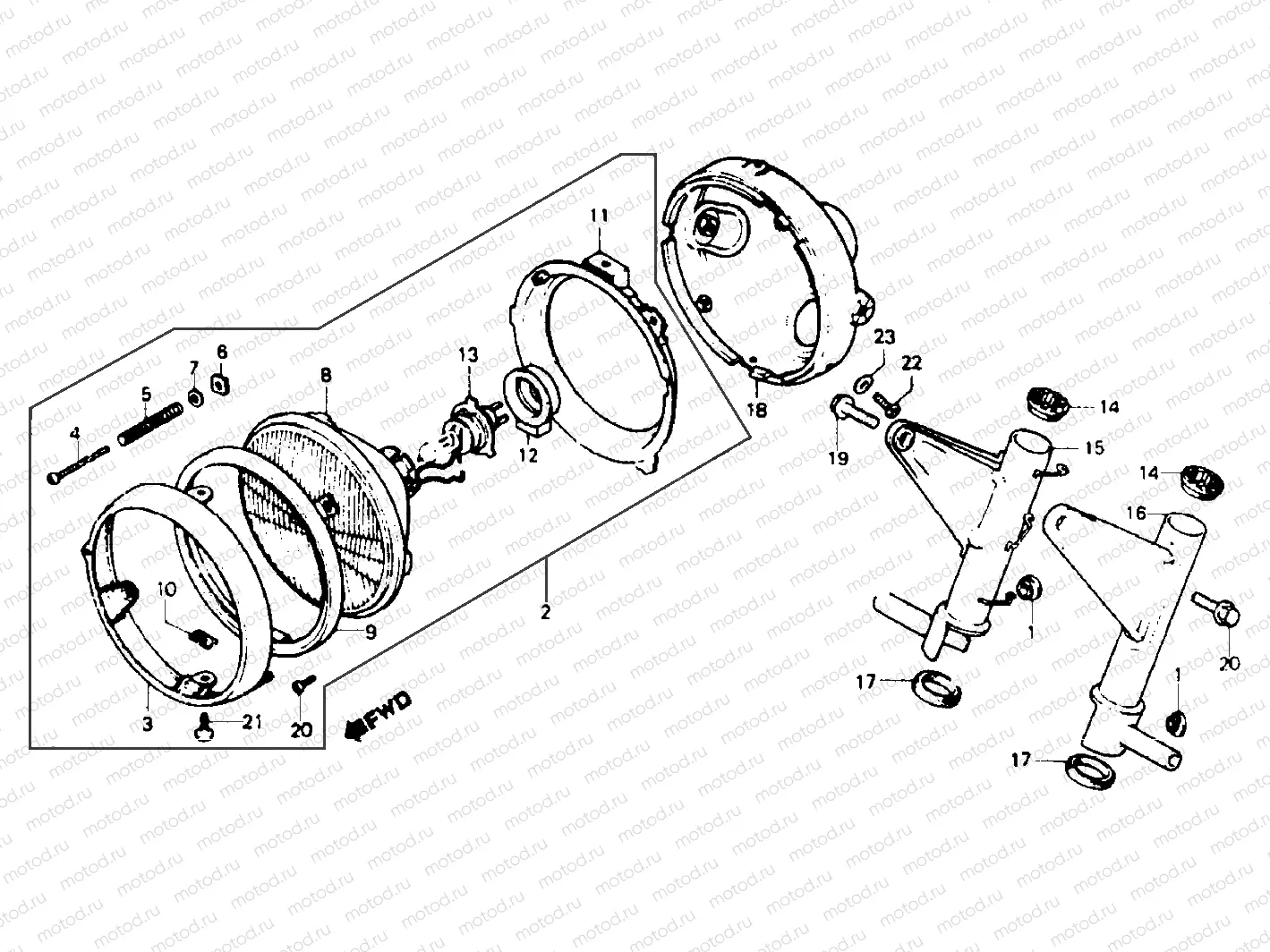 Headlight (Area CM)