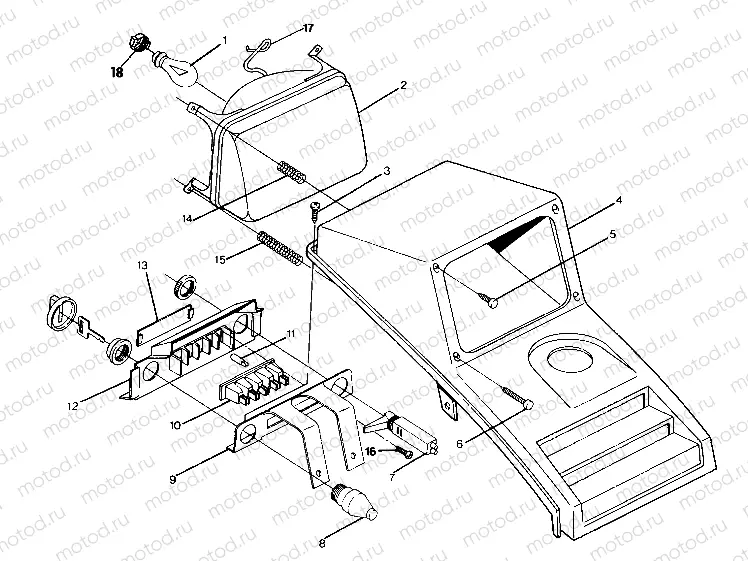 HEADLIGHT ASSEMBLY 250 4x6 / W928627 (4922902290009A) | HEADLIGHT ASSEMBLY 250 4x6 / W928627 (4922902290009A)