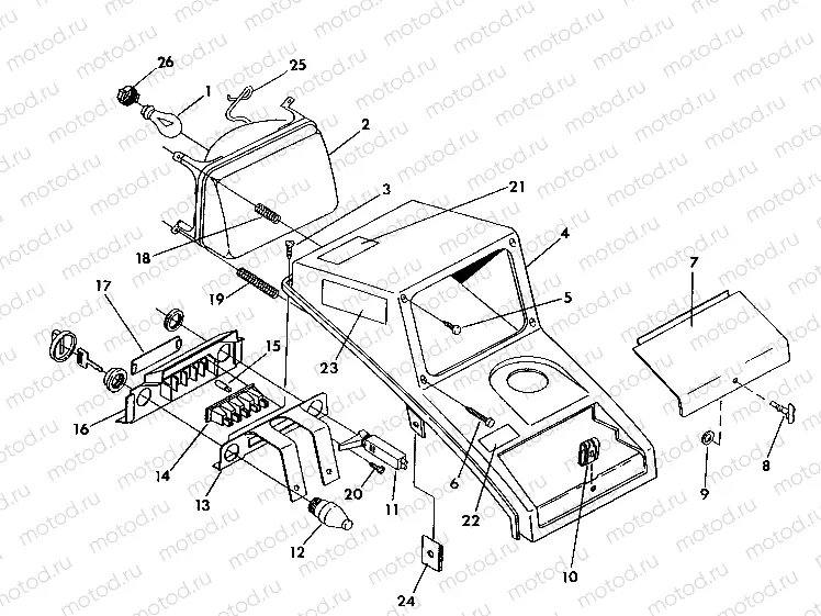 HEADLIGHT ASSEMBLY 350 4X4 / W928139 (4922832283008A) | HEADLIGHT ASSEMBLY 350 4X4 / W928139 (4922832283008A)