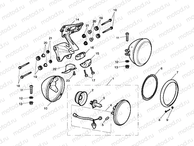 Headlight Assembly 480781