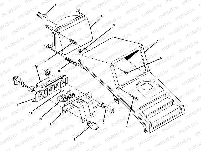 Headlight Assembly (4914891489007A) | Headlight Assembly (4914891489007A)