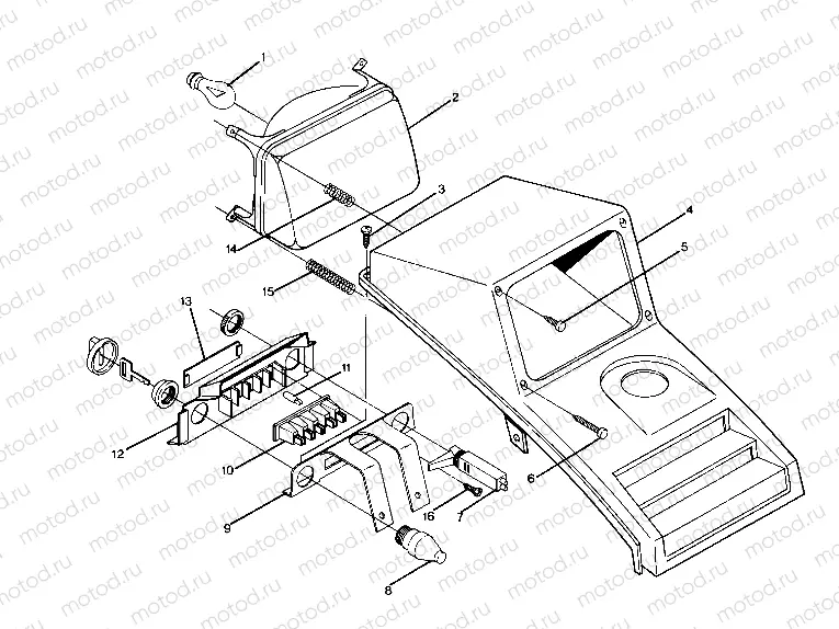 Headlight Assembly (4916331633007A) | Headlight Assembly (4916331633007A)
