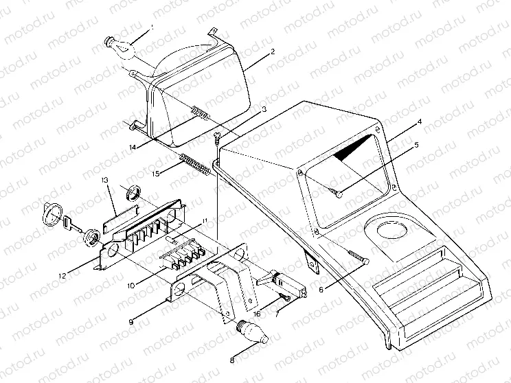 Headlight Assembly (4916341634007A) | Headlight Assembly (4916341634007A)