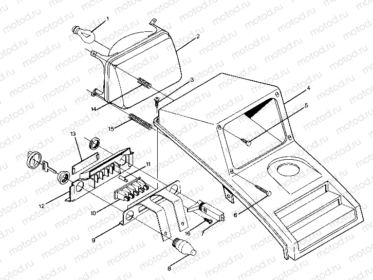 Headlight Assembly (4916351635007A) | Headlight Assembly (4916351635007A)