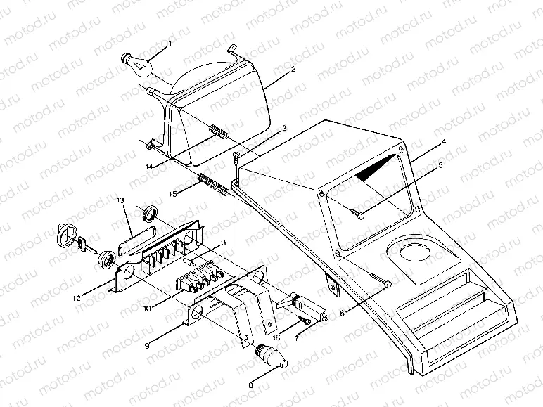 Headlight Assembly (4916361636009A) | Headlight Assembly (4916361636009A)