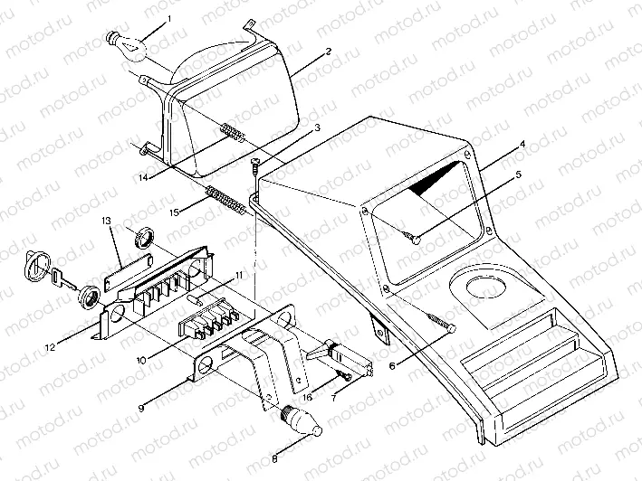 Headlight Assembly (4917711771007A) | Headlight Assembly (4917711771007A)