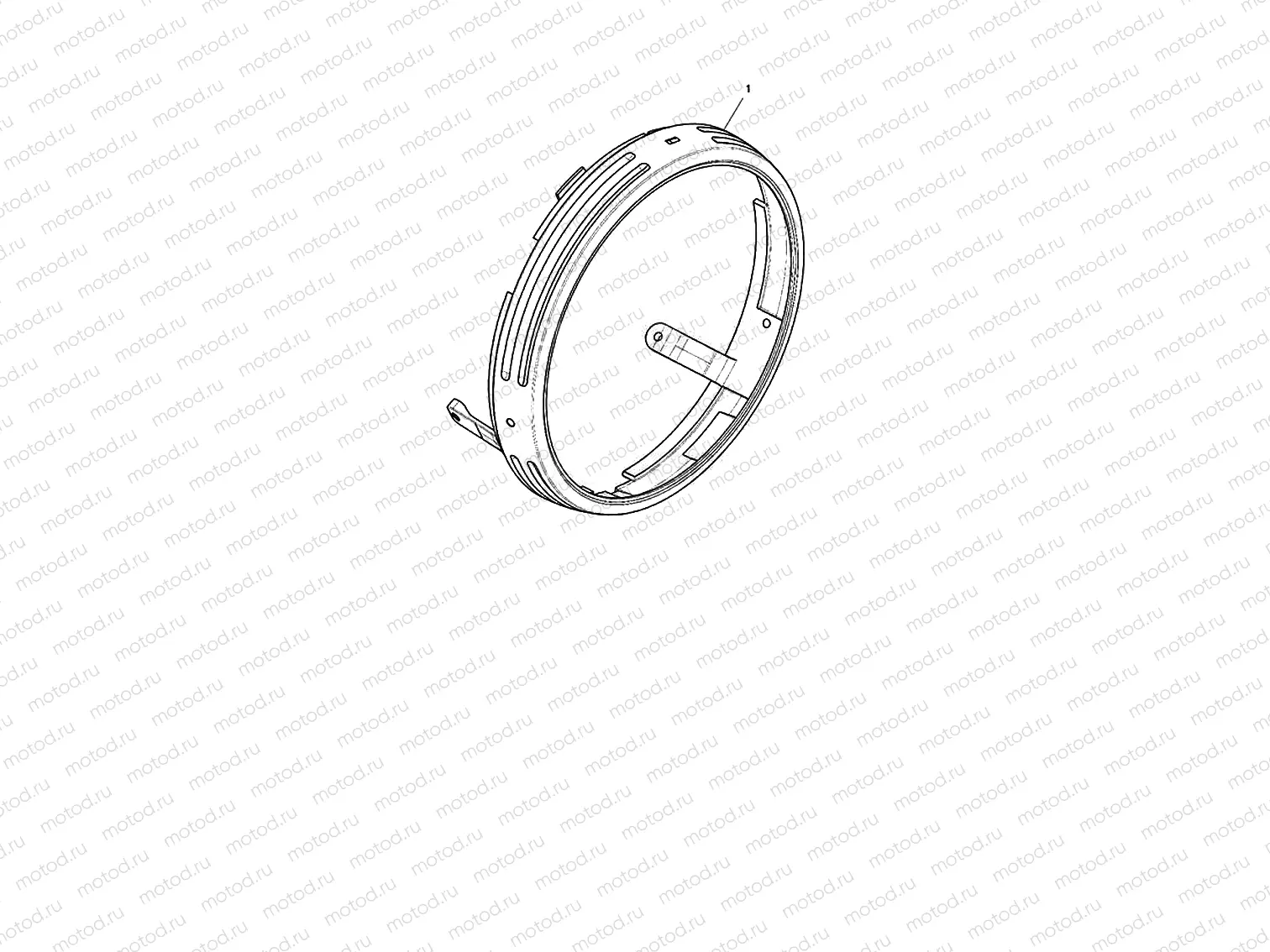 Headlight bezel