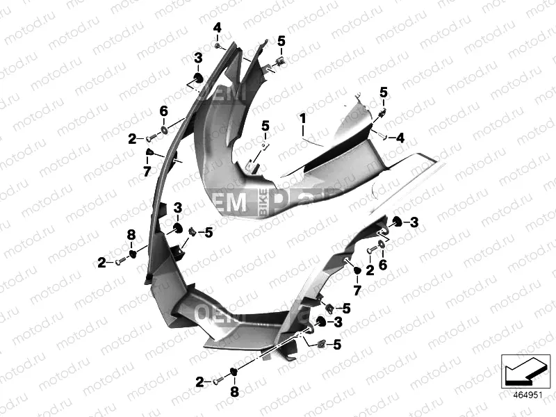 HEADLIGHT BRACKET