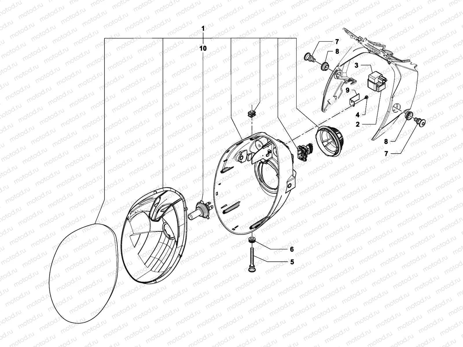 Headlight Components