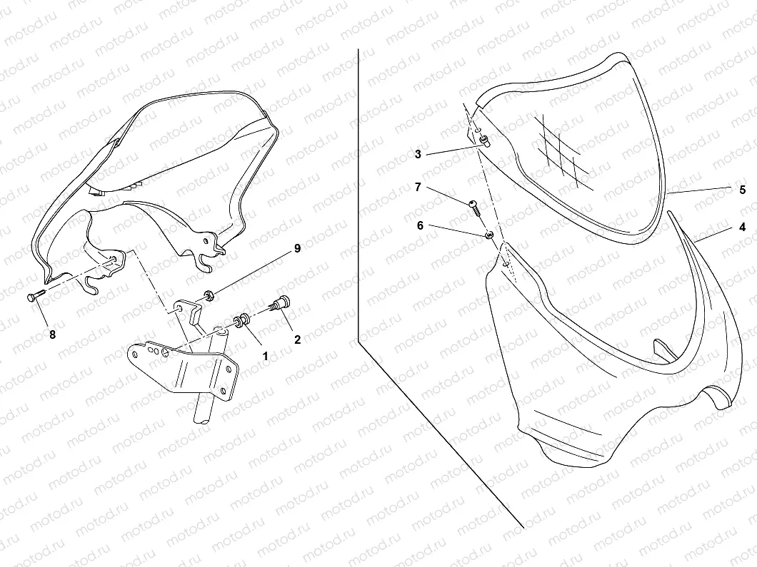 HEADLIGHT FAIRING
