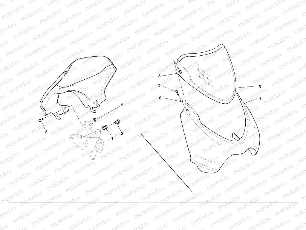 HEADLIGHT FAIRING
