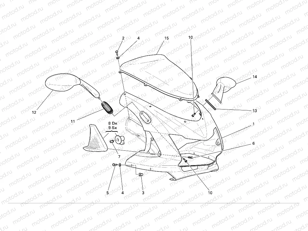 HEADLIGHT FAIRING