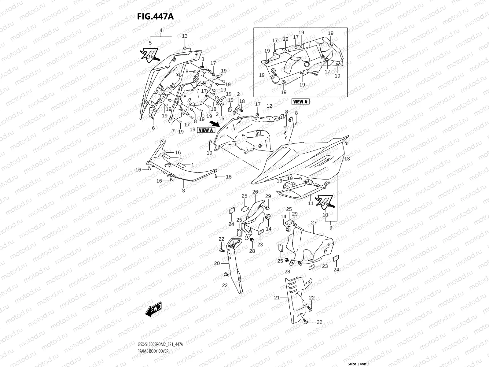 HEADLIGHT HOUSING
