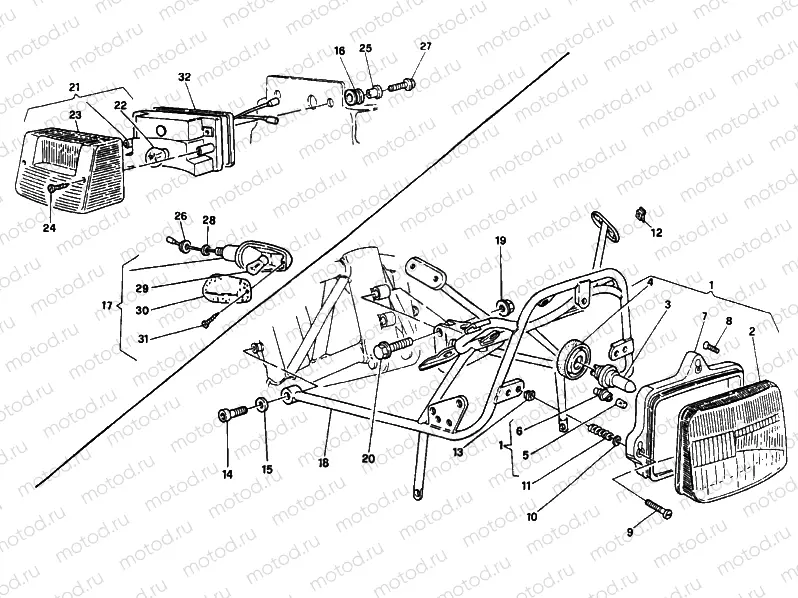 HEADLIGHT » LIGHTING SYSTEM