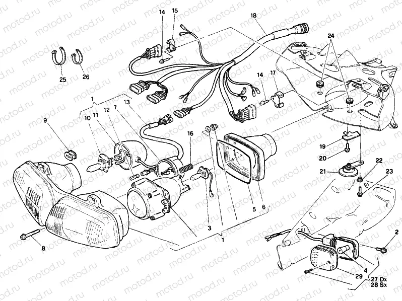 HEADLIGHT » LIGHTING SYSTEM