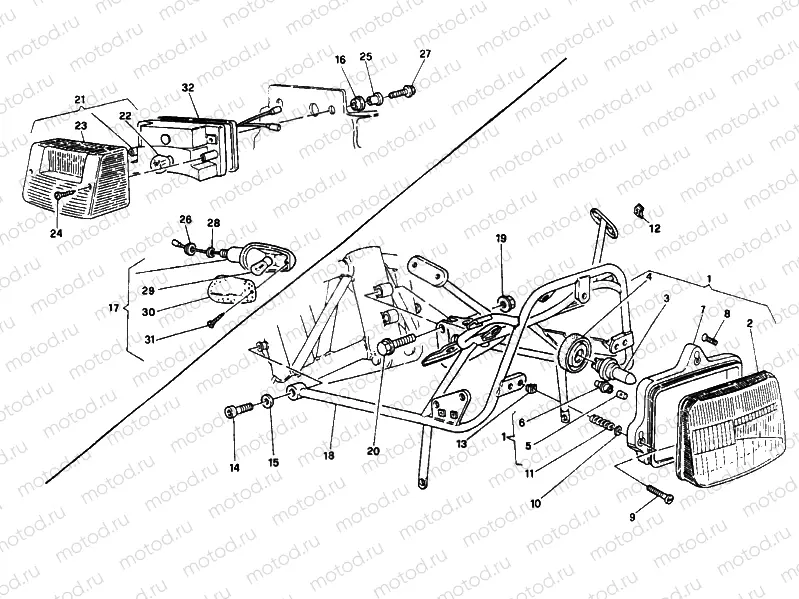 HEADLIGHT » LIGHTING SYSTEM
