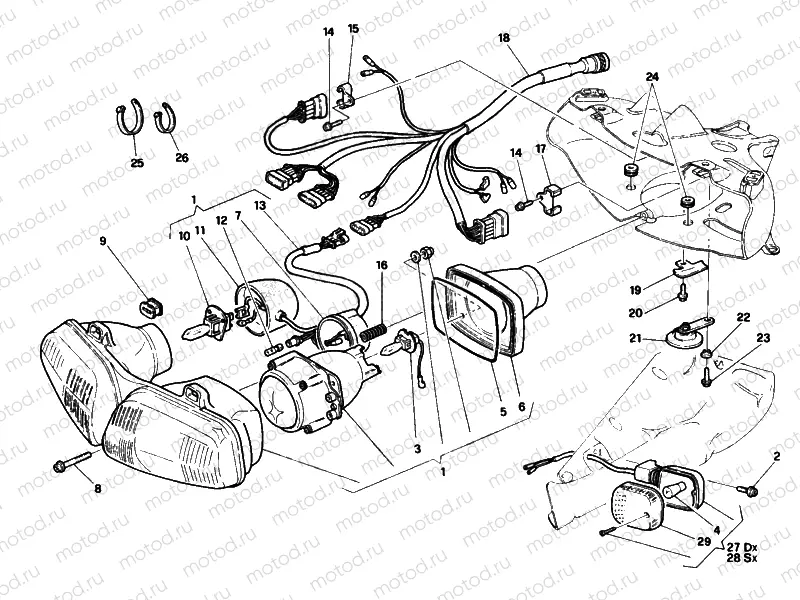 HEADLIGHT » LIGHTING SYSTEM