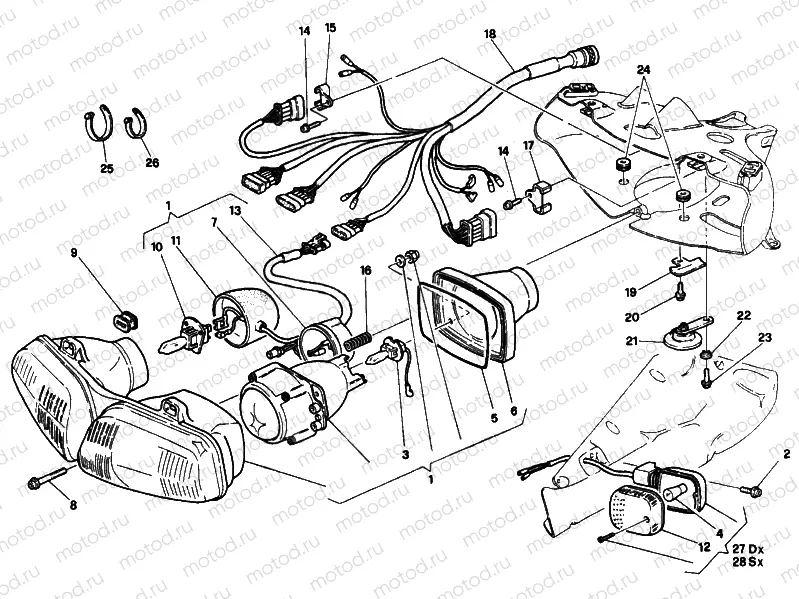 HEADLIGHT » LIGHTING SYSTEM