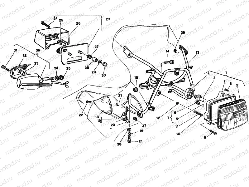 HEADLIGHT » LIGHTING SYSTEM