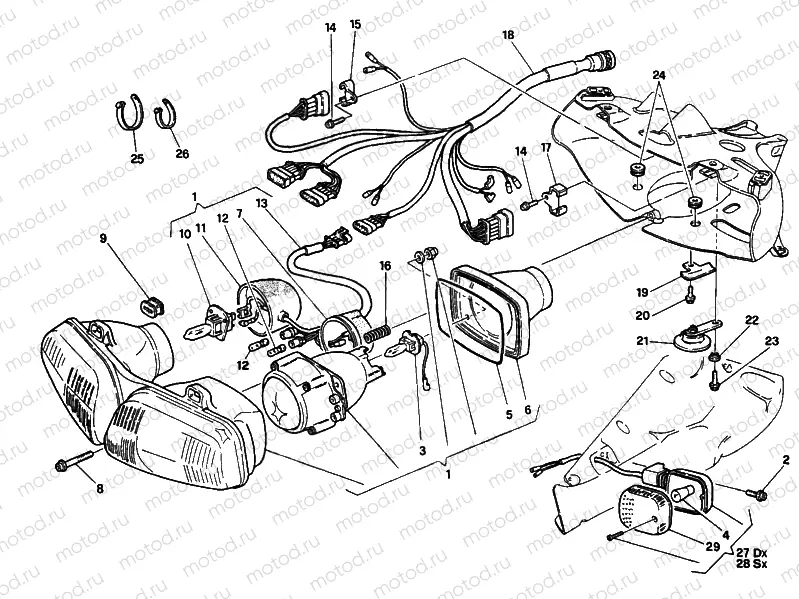 HEADLIGHT » LIGHTING SYSTEM