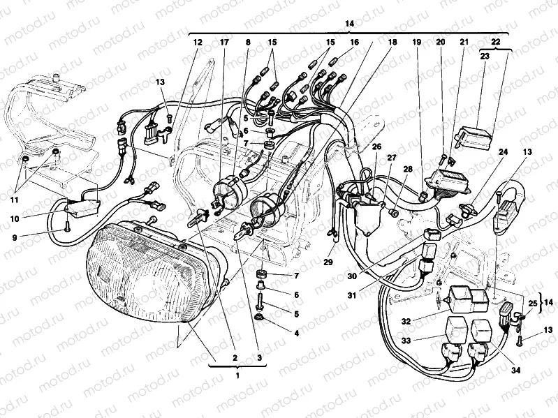 HEADLIGHT » LIGHTING SYSTEM