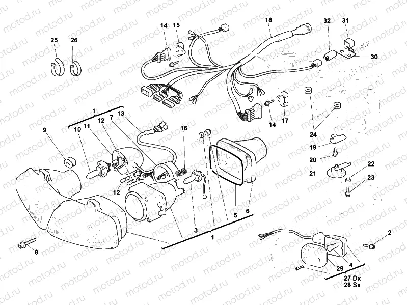 HEADLIGHT » LIGHTING SYSTEM
