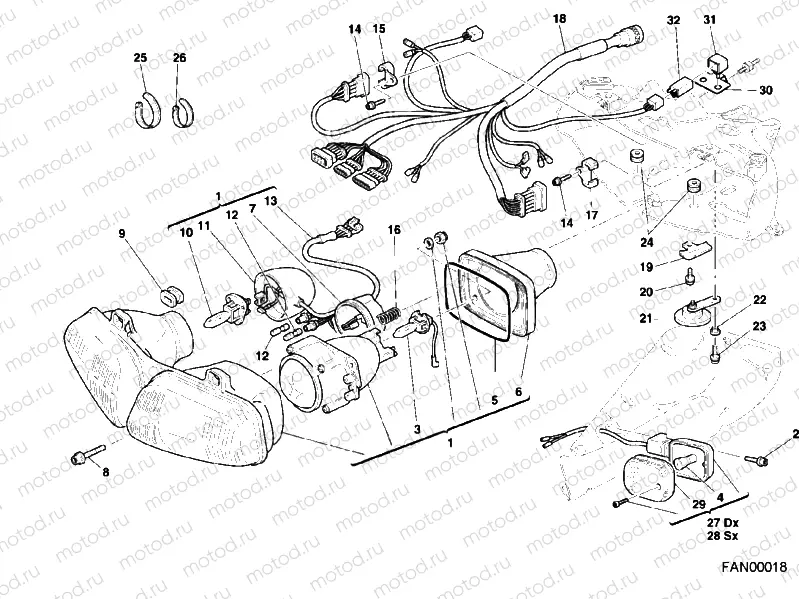 HEADLIGHT » LIGHTING SYSTEM