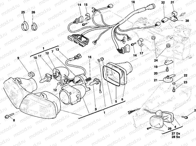 HEADLIGHT » LIGHTING SYSTEM