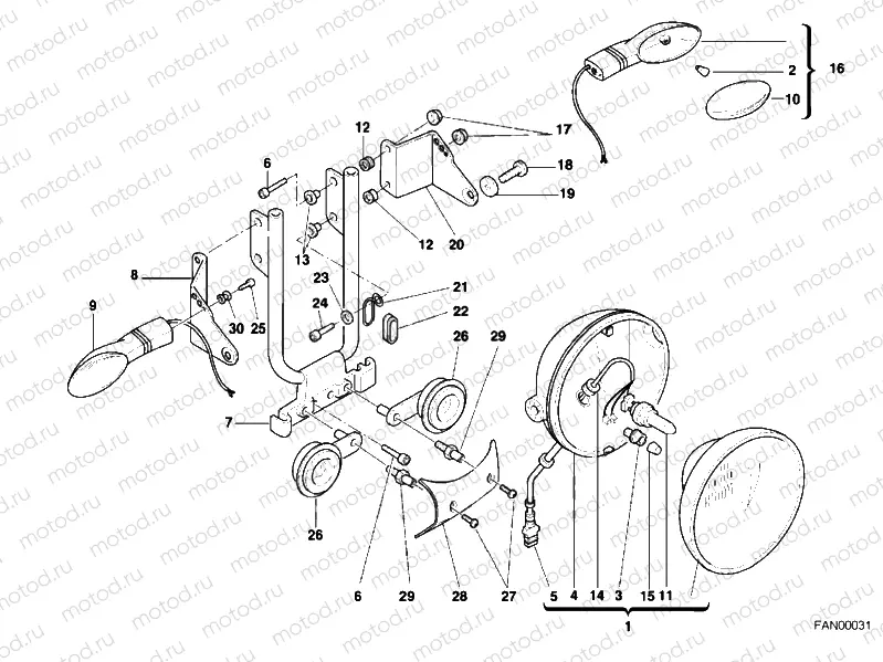 HEADLIGHT » LIGHTING SYSTEM