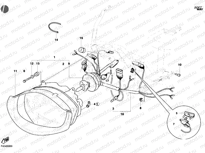 HEADLIGHT » LIGHTING SYSTEM