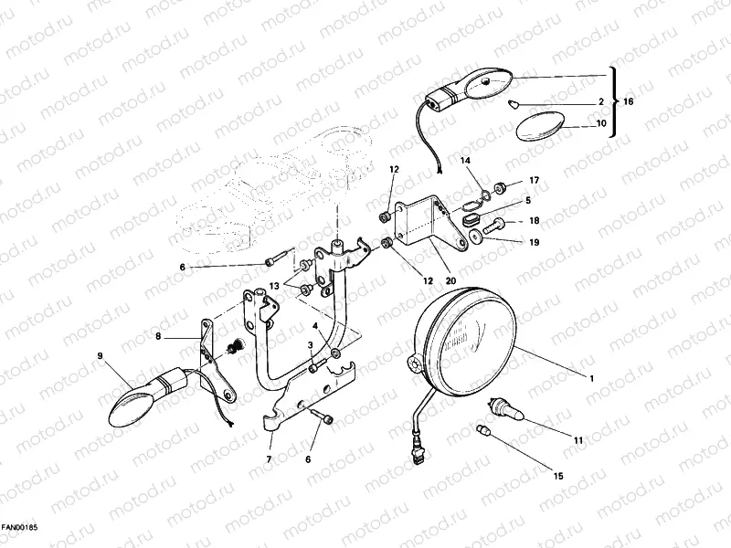 HEADLIGHT » LIGHTING SYSTEM