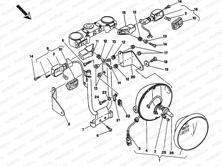 HEADLIGHT » LIGHTING SYSTEM