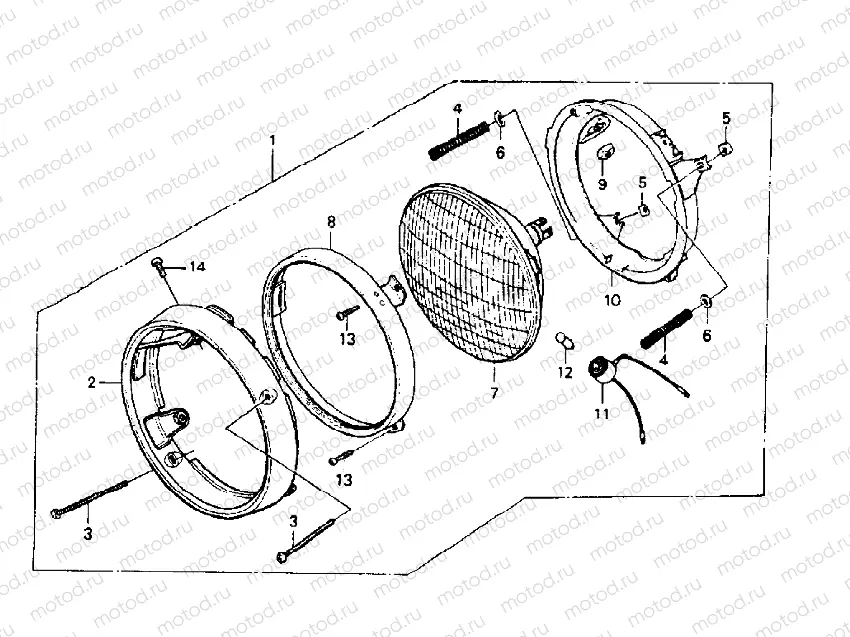 HEADLIGHT (South Africa, Australia)