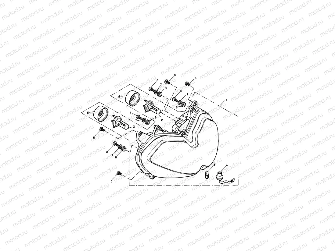 Headlight/Mountings » 186150